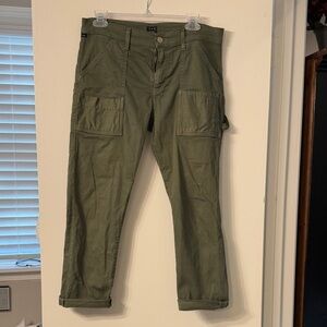 Citizens Of Humanity Olive Cropped Pants cargo style